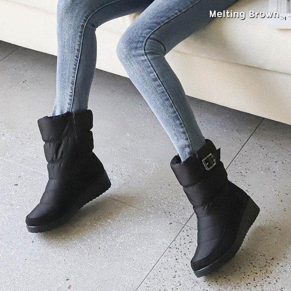 女性 冬 ぬいぐるみブーツ 防寒ブーツ SS75