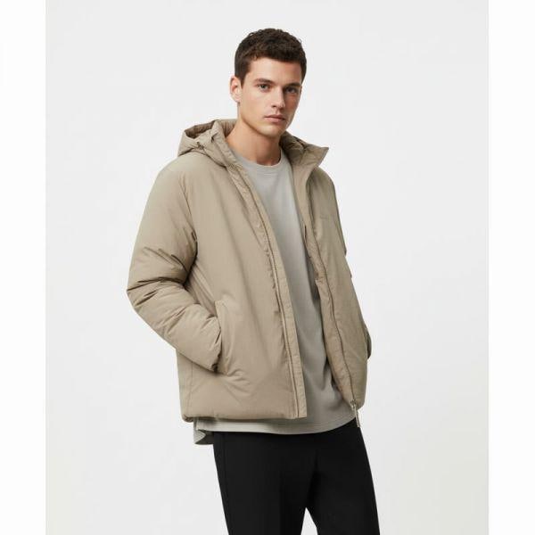 SNOWPEAK APPAREL ランド フード 軽量 ジャケット S25WMGDJ50 フォググレー