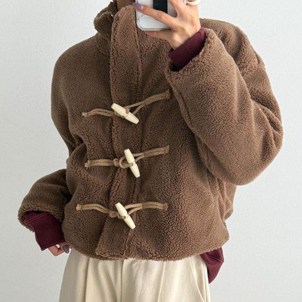 Hスタイル(OT)クリーミーハーフ떡볶이ジャンパー(C1622) 冬 女性 パディングジャンパー キルティング ジップアップ ジャンパー コート アウター