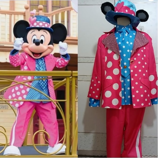 東京ディズニーランド（TDL） ディズニー・パルパルーザ ミッキー コスプレ衣装+靴