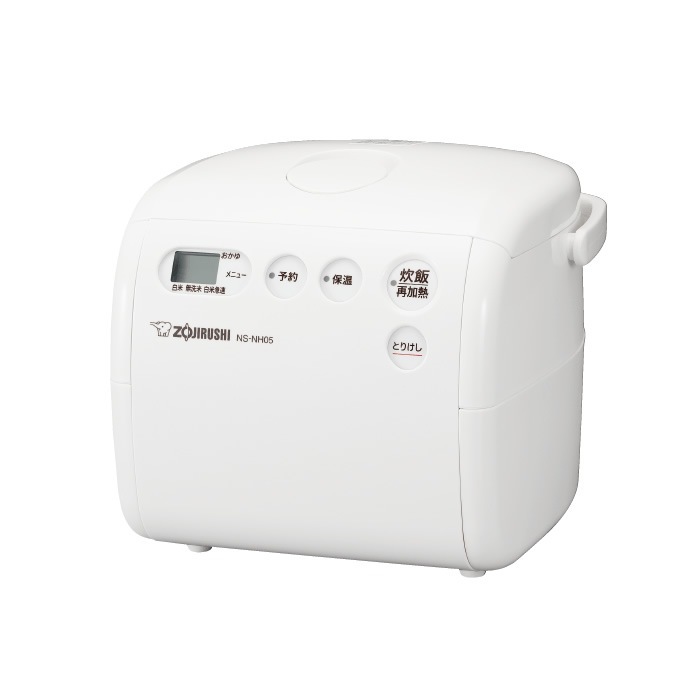 3合炊き 炊飯器 マイコン炊飯ジャー NS-NH05-WZ ソフトホワイト