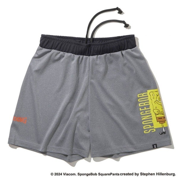 SPALDING スポルディング プラクティス パンツ スポンジ・ボブ バスケットボール フリーク SMP24143S-1800 ハーフパンツ