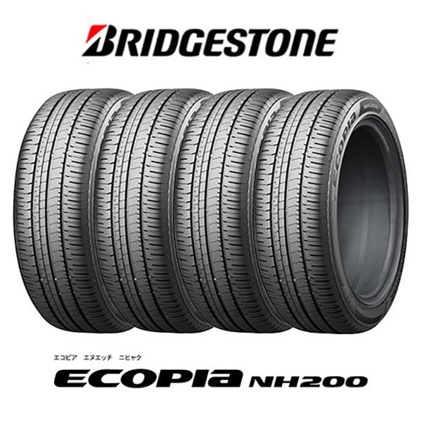 タイヤ単品 4本セット ブリヂストン ECOPIA エコピア NH200 195/50R19 88H メーカー直送