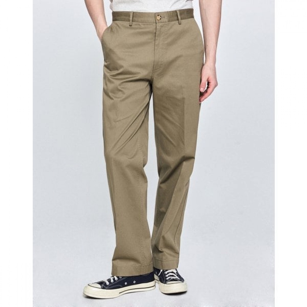 [25SS] [アイコニック] [375 オフィサー] カーキオーセンティックチノパンツ HZPA5A375K2