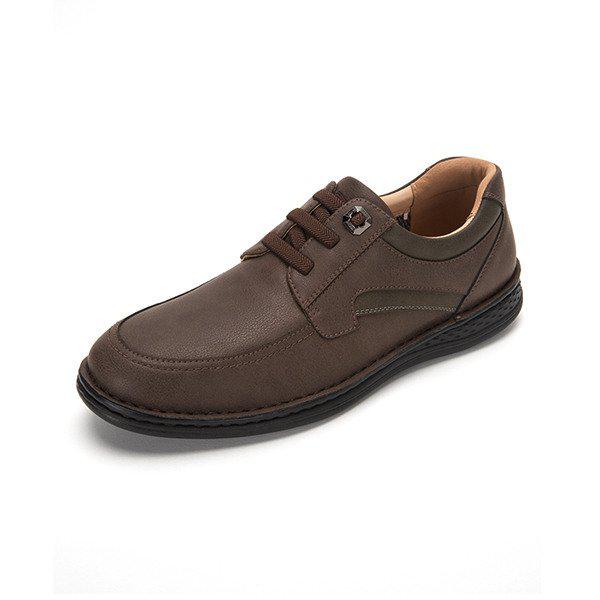 M. Weller 牛革コンフォートカジュアル ダークブラウン 517613201AL