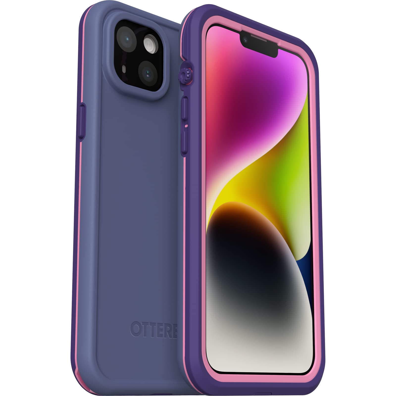 【OtterBox】全米No1ブランド 軍事規格の5倍の強度 iPhone 14Plus用 360度全面保護 防水 耐衝撃 衝撃吸収 米軍MIL規格 Magsafe対応 ケース LifeProof F