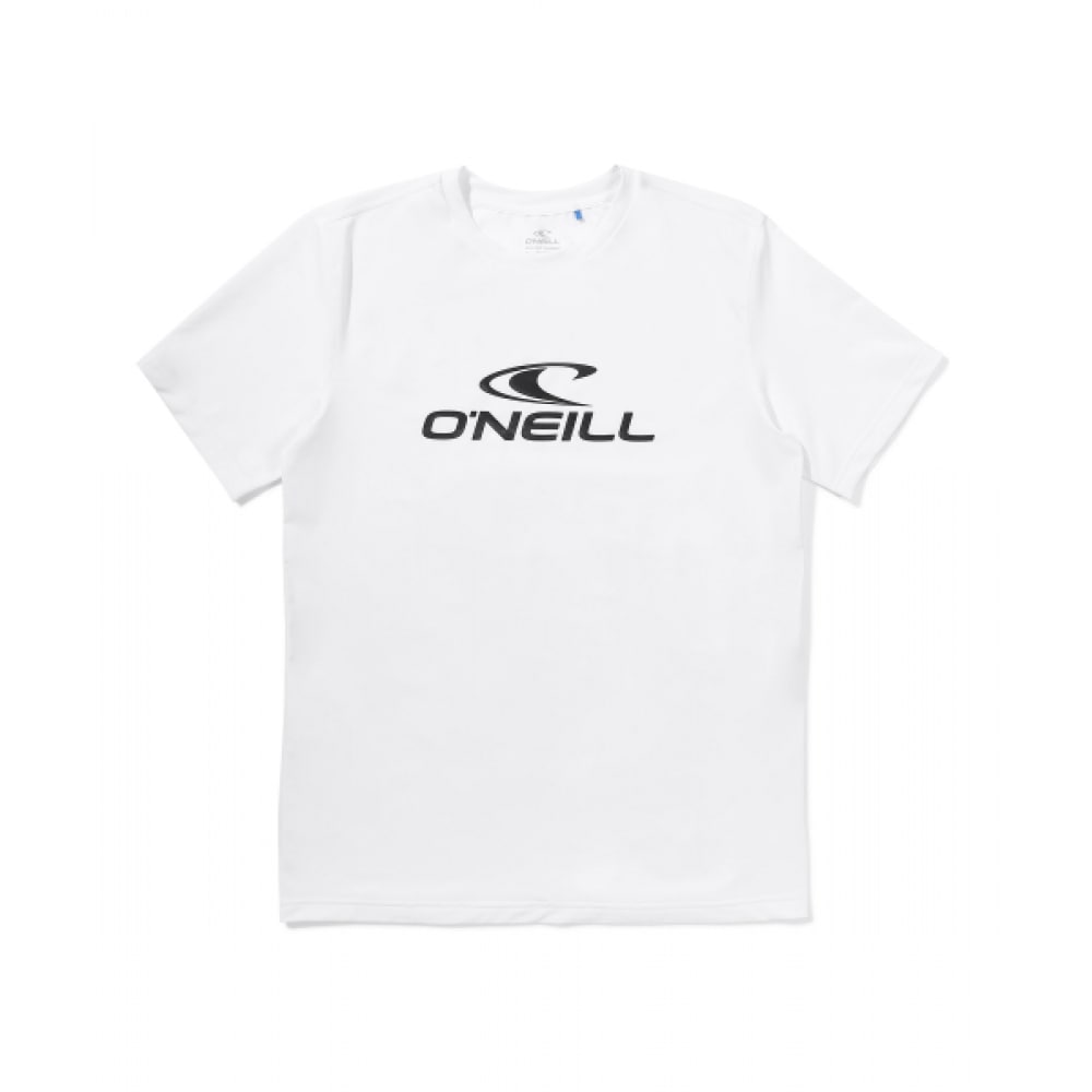 ONEILL メンズ プレイスタンダードフィット ビッグロゴ 半袖ラッシュガード OMTRM2560-101