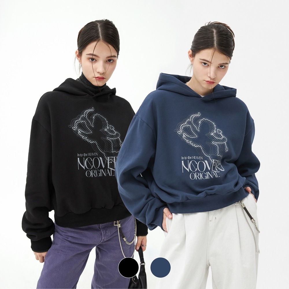 CUPIDO LINE HOODIE-2COLOR