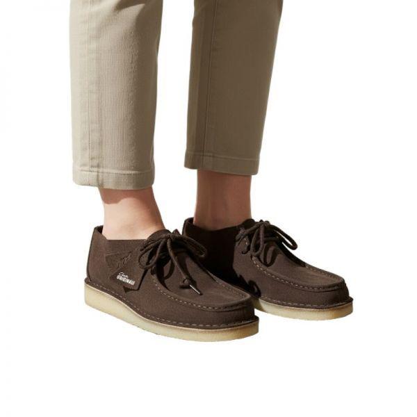 CLARKS Desert Nomad Deep Brown Sde (26177980) (デザートノマド)