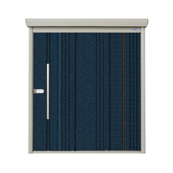 デニム PEINTE(ペインタ) 中・大型物置 一般型/標準柱 側面棚 メーカー直送