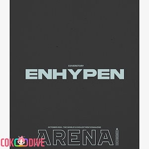 ENHYPEN - ARENA HOMME MAGAZINE 2024 OCTOBER ISSUE