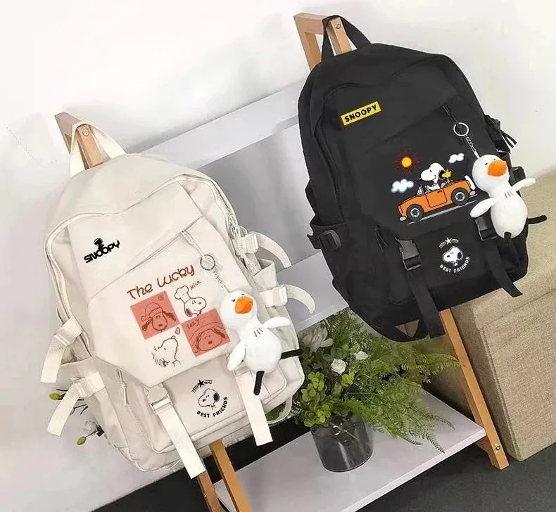 【6月新品＆イベントセール】スヌーピーラブリーバックパックA4ナイロン大容量成人かばんファッション学生カバンアルバッグ韓国版かばん30%OFF安い