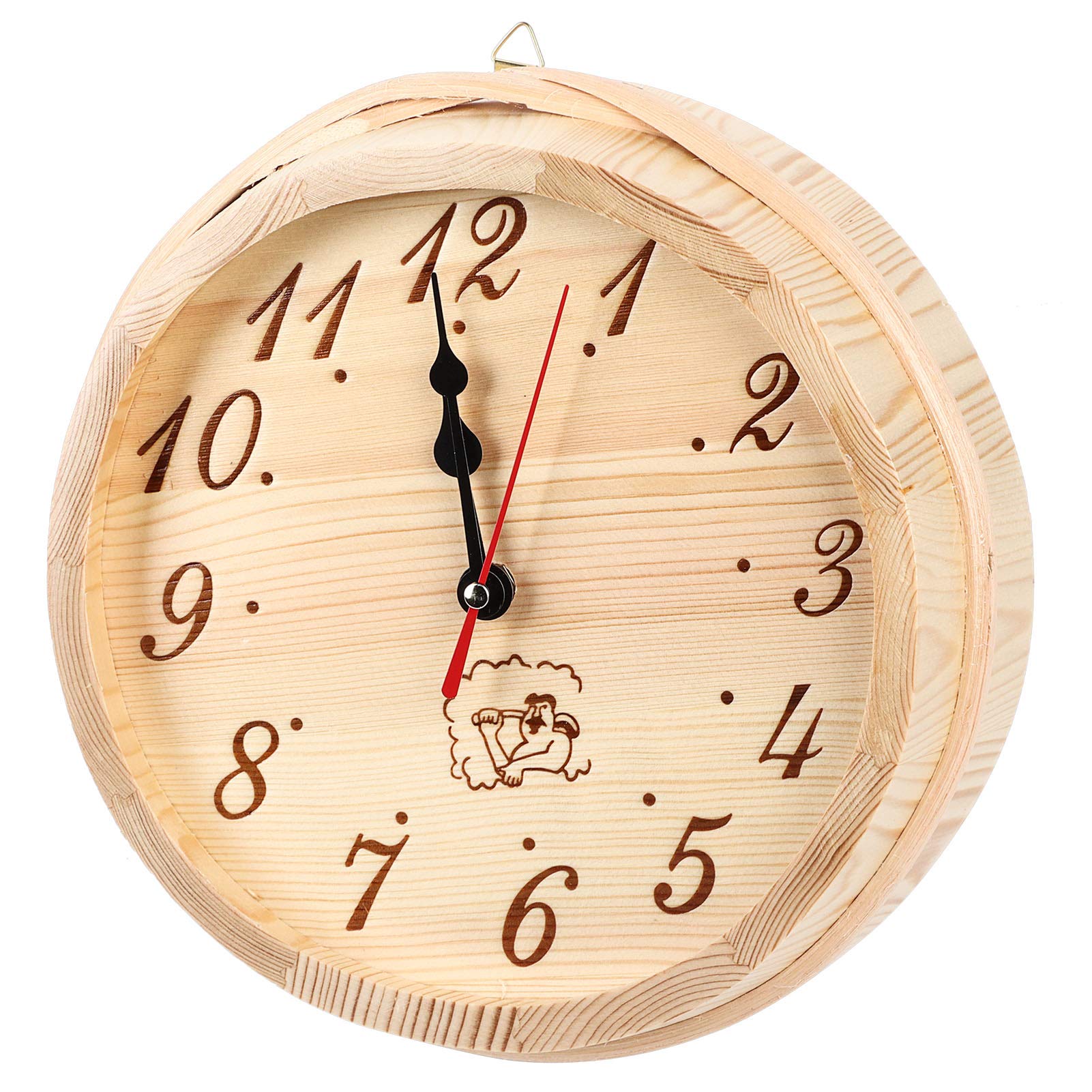 時計サウナ壁時計家の装飾用 24 × 24 × 9 シンプルなサウナタイマー時計アクセサリー壁時計家の装飾