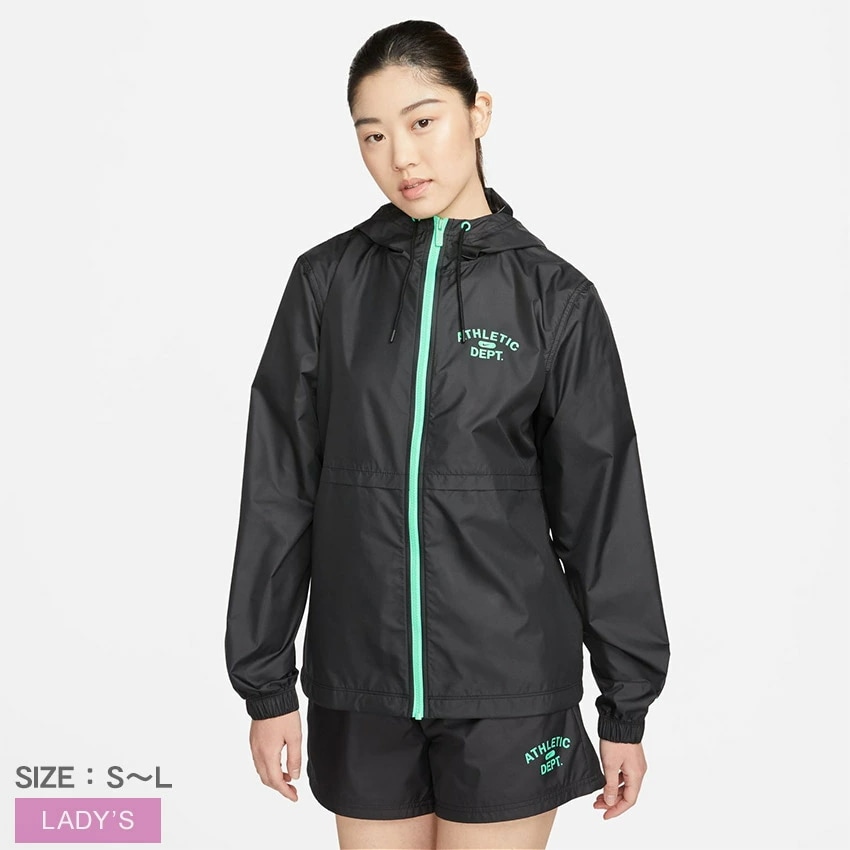 W レペルウィメンズ ウーブン ジャケット FJ5230-010 レディース ウェア ウィンドブレーカー ウインドブレーカー 撥水 軽量 パーカー ジャージ アウター シンプル スポーツ