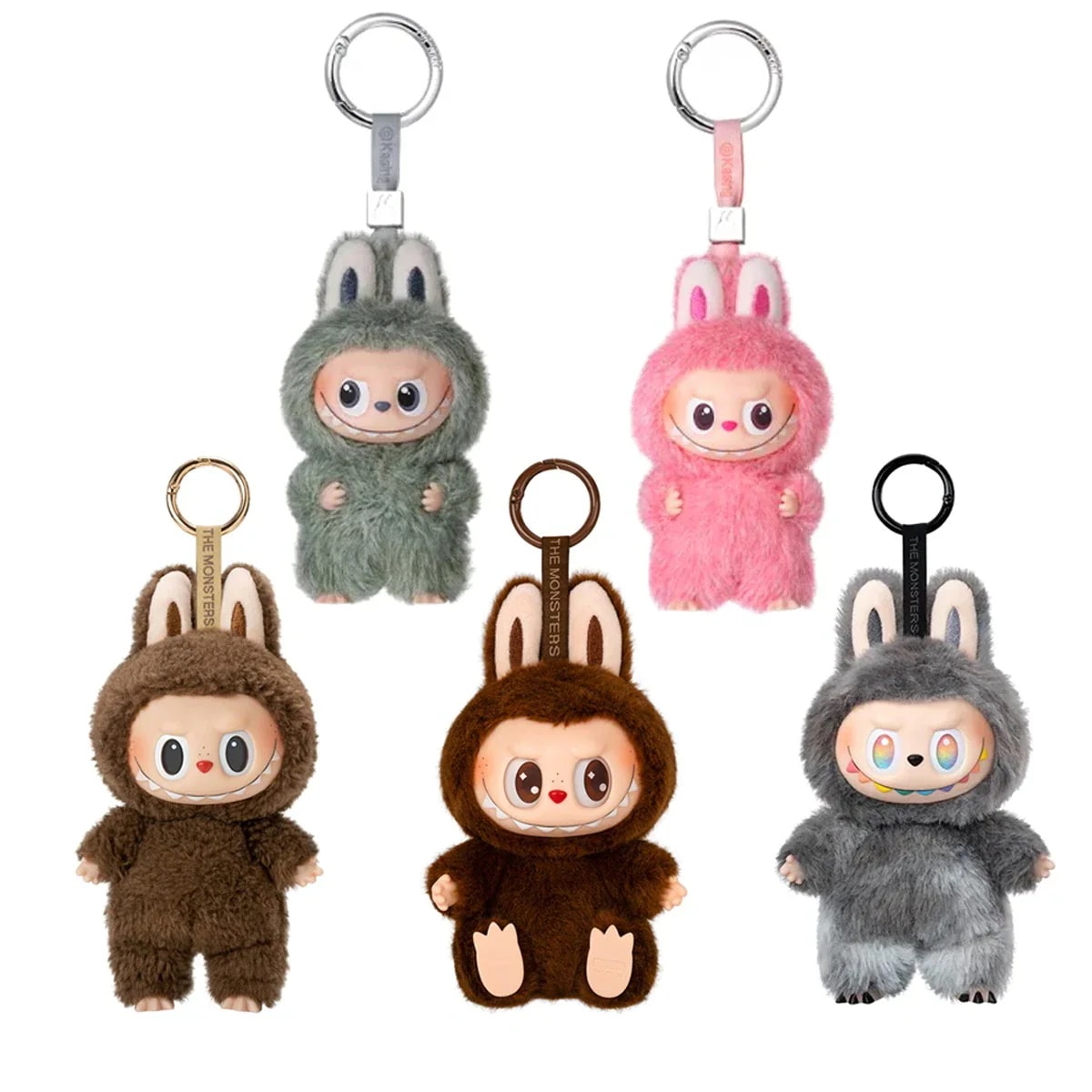 公式正規品ラブブ指定シ一クレットID/Chestnut Cocoa/DUODUO/!/Heart LABUBU ぬいぐるみペンダントらぶぶ ぬいぐるみキーチェーン 隠れ版セット ブラインドボックス