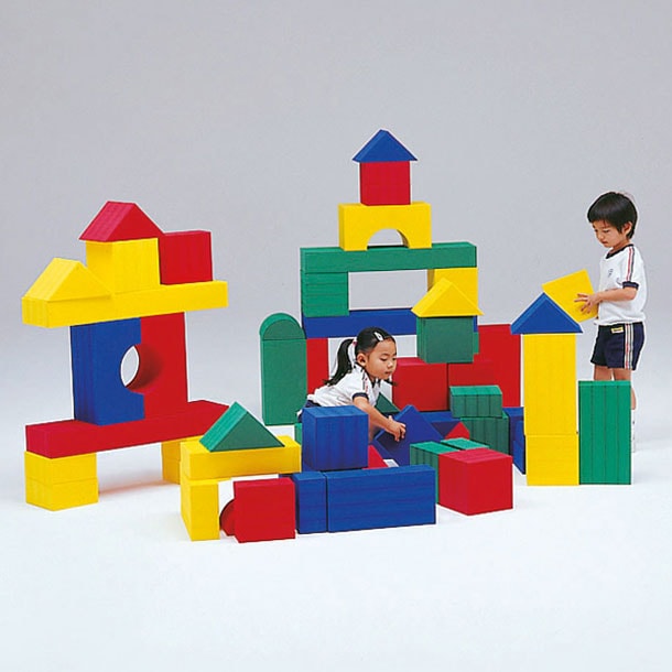 代引き個人宅配送不可 ビルディングブロック60 学校機器 器具 (T2397)