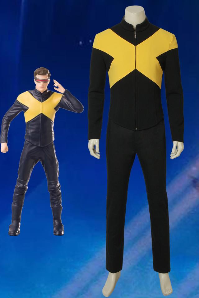 新タイプ追加 激安販売 X-MEN: ダーク・フェニックス Scott Summers Cyclops コスプレ衣装[4277]