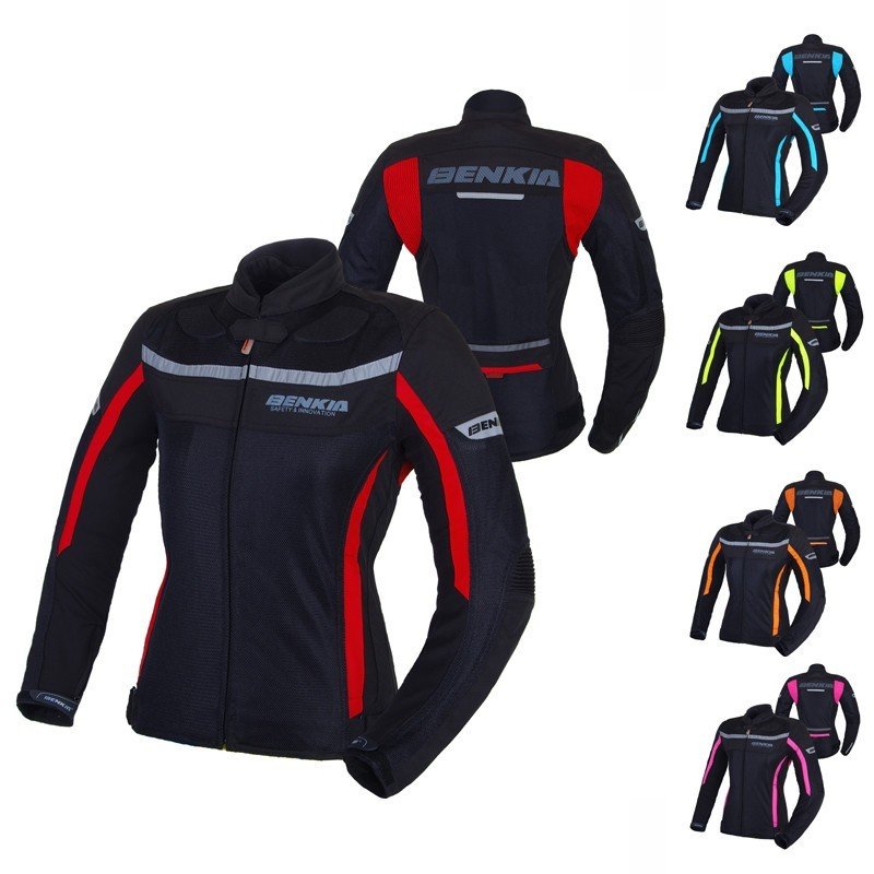 バイクジャケット ナイロンジャケット バイクウエア プロテクター装備 インナー付き 春秋冬 防風保温