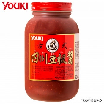 YOUKI ユウキ食品 古式四川豆板醤 1kgx12個入り 213107