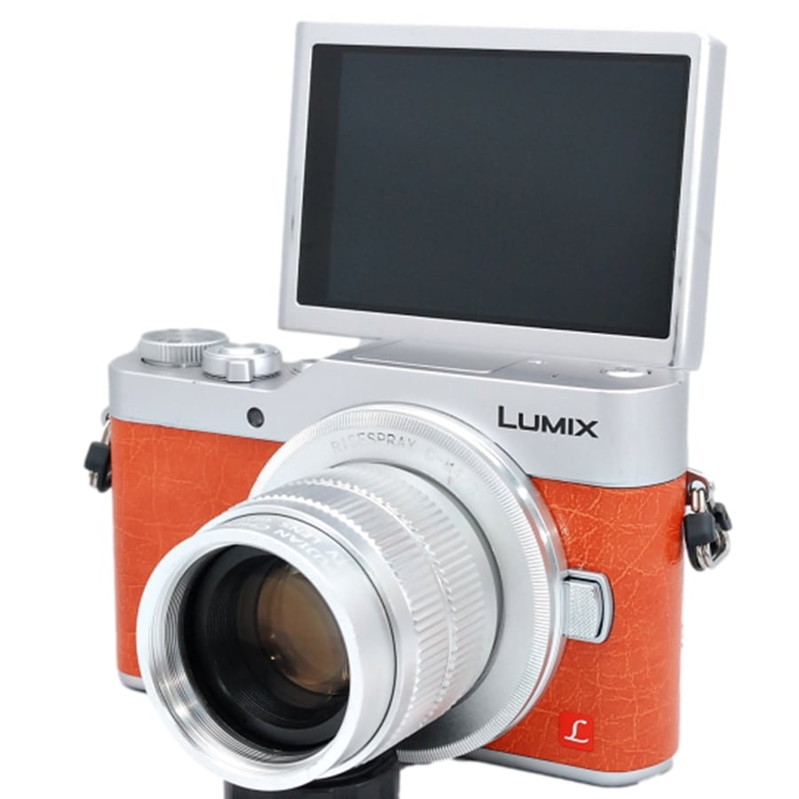 LUMIX DC-GF9 MF 35mm F1.7 レンズセット ブラウン ミラーレス 一眼レフ カメラ 中古
