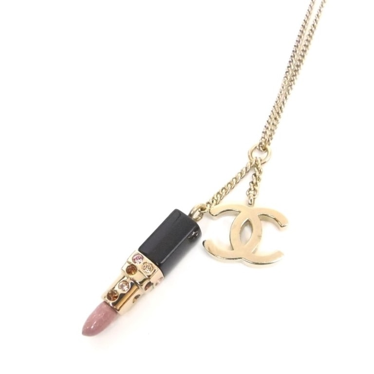 ｼｬﾈﾙ CHANEL ﾈｯｸﾚｽ ｺｺﾏｰｸ ﾘｯﾌﾟﾓﾁｰﾌ 08A 【中古】(62306)
