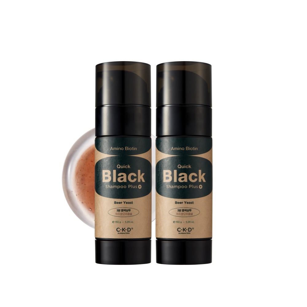 チョン・グンダン健康シーケイディクイックブラック染色シャンプープラス150g 2個/非健康認証脱毛緩和