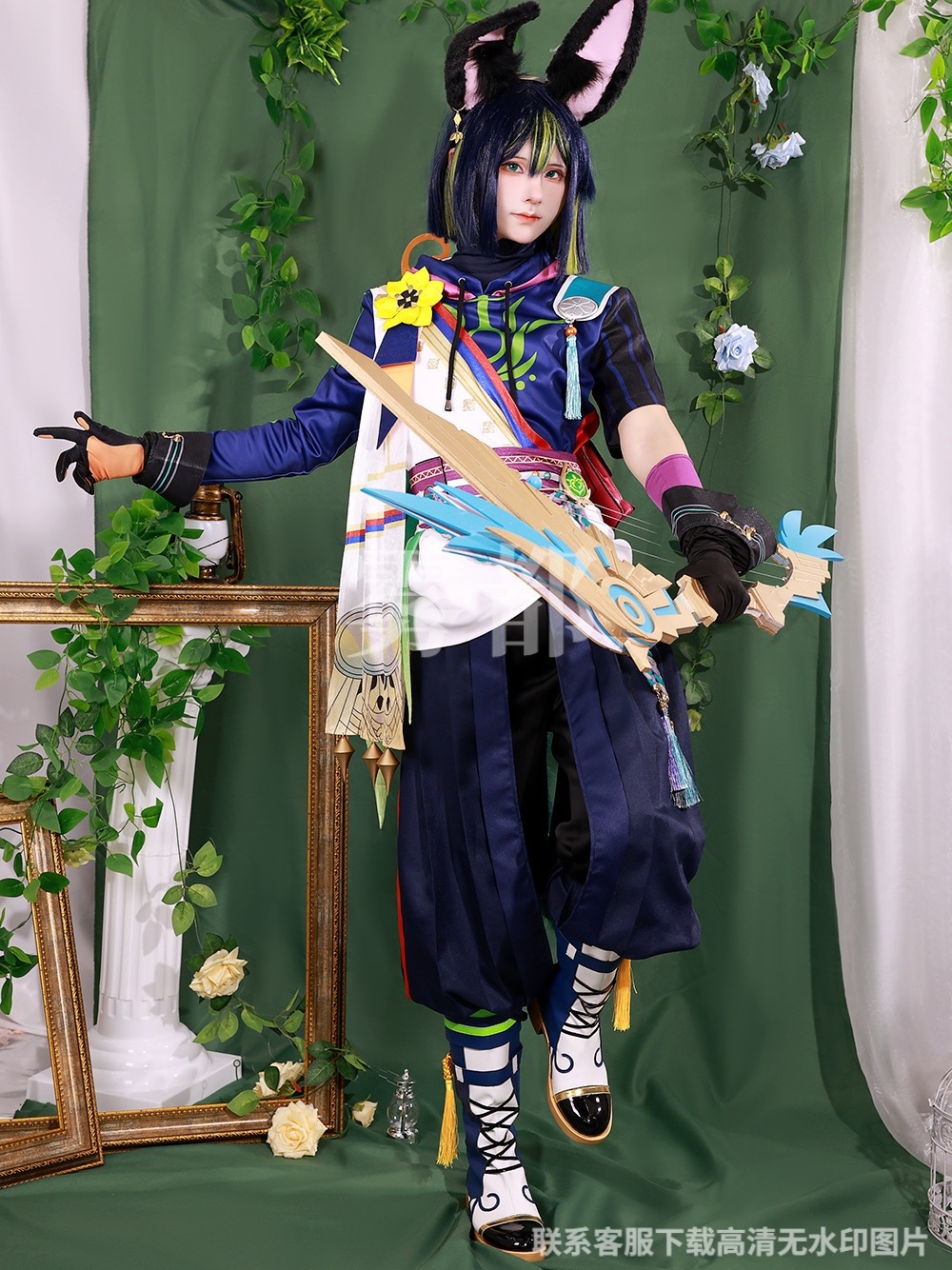 ティナリ 原神 コスプレ 森のレンジャー長 植物学者 Tighnari セットアップ