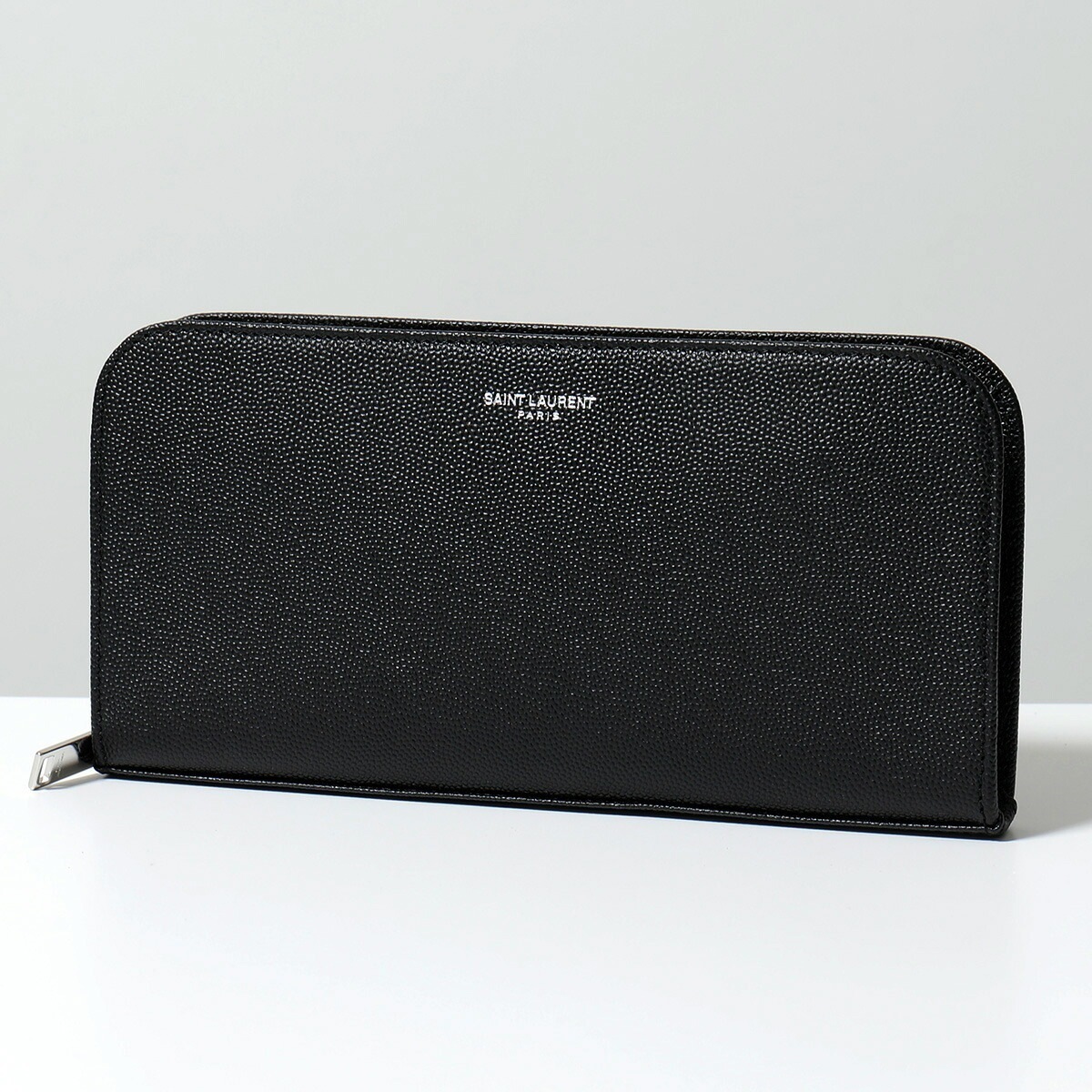 SAINT LAURENT サンローランパリ ラウンドファスナー長財布 534290 BTY0N メンズ レザー 1000 534290BTY0N1000