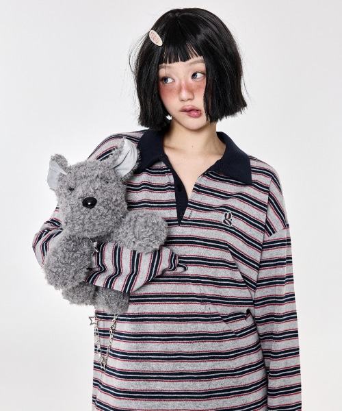 【YEGG】 Stripe PK Tee 正規品