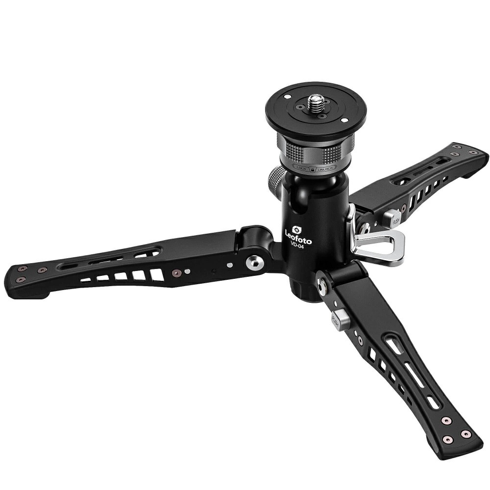 Leofoto(レオフォト)VD-04 フットペダル式ミニ三脚