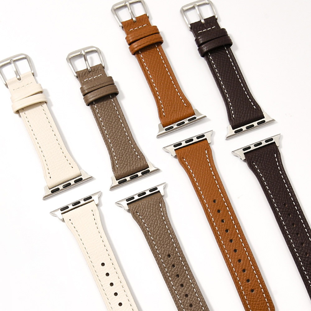 LLOYDベーシックプレミアムレザーアップルウォッチ用ストラップ7 6 5 4 3 2 1 SE世代（24種タック1）