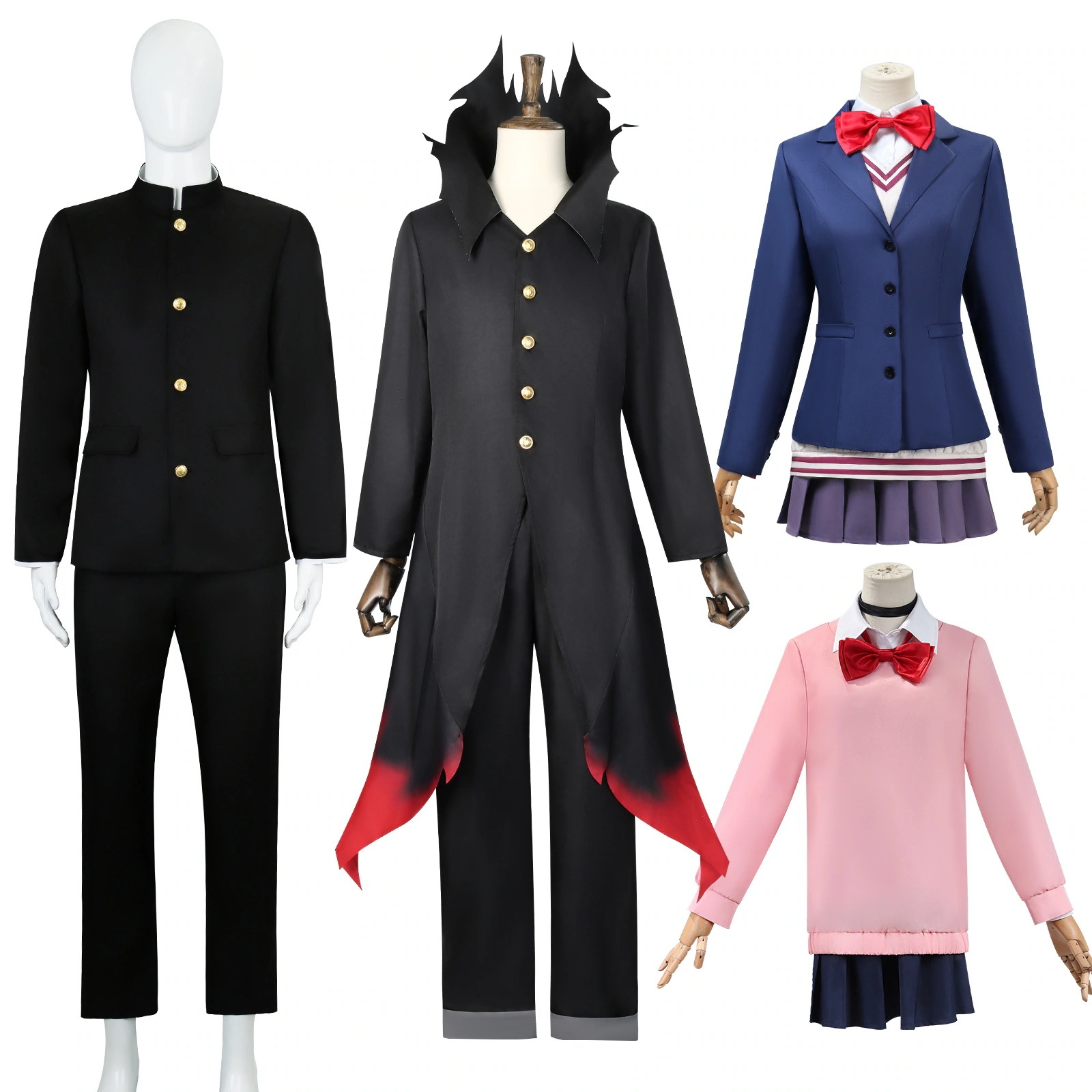 大胆なパーティー超自然的な武装ダンダンコスウェアタカクラケンレーモモコスプレ衣類2d Coswear