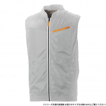 桑和 7339-06 EF用ベスト 6Lサイズ シルバーグレー（22）