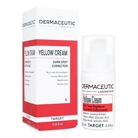 イエロークリーム15ml 1本 ダーマシューティック Dermaceutic Yellow Cream 海外発送 国際郵便発送