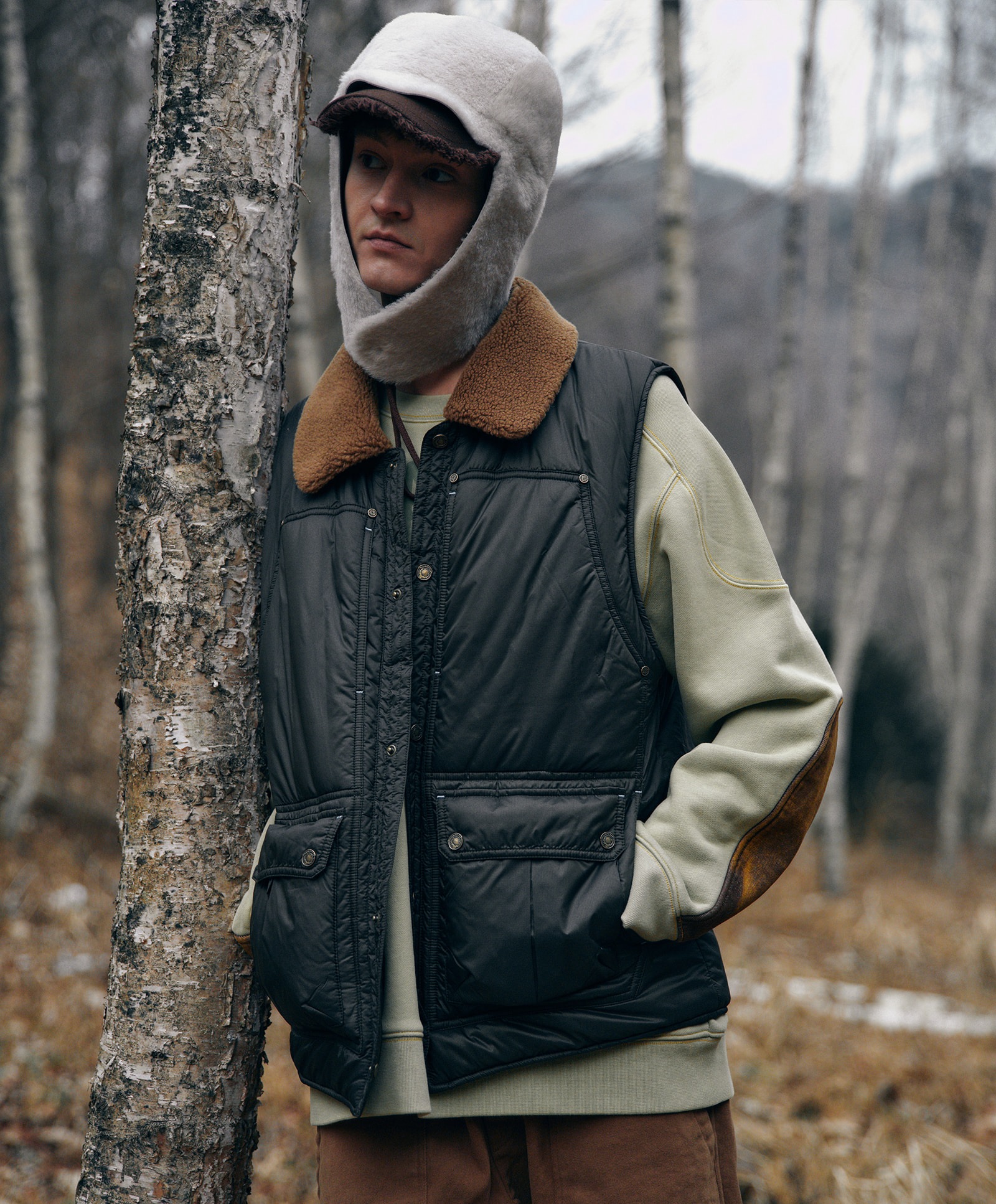 PADDING HUNTER VEST [KHAKI]