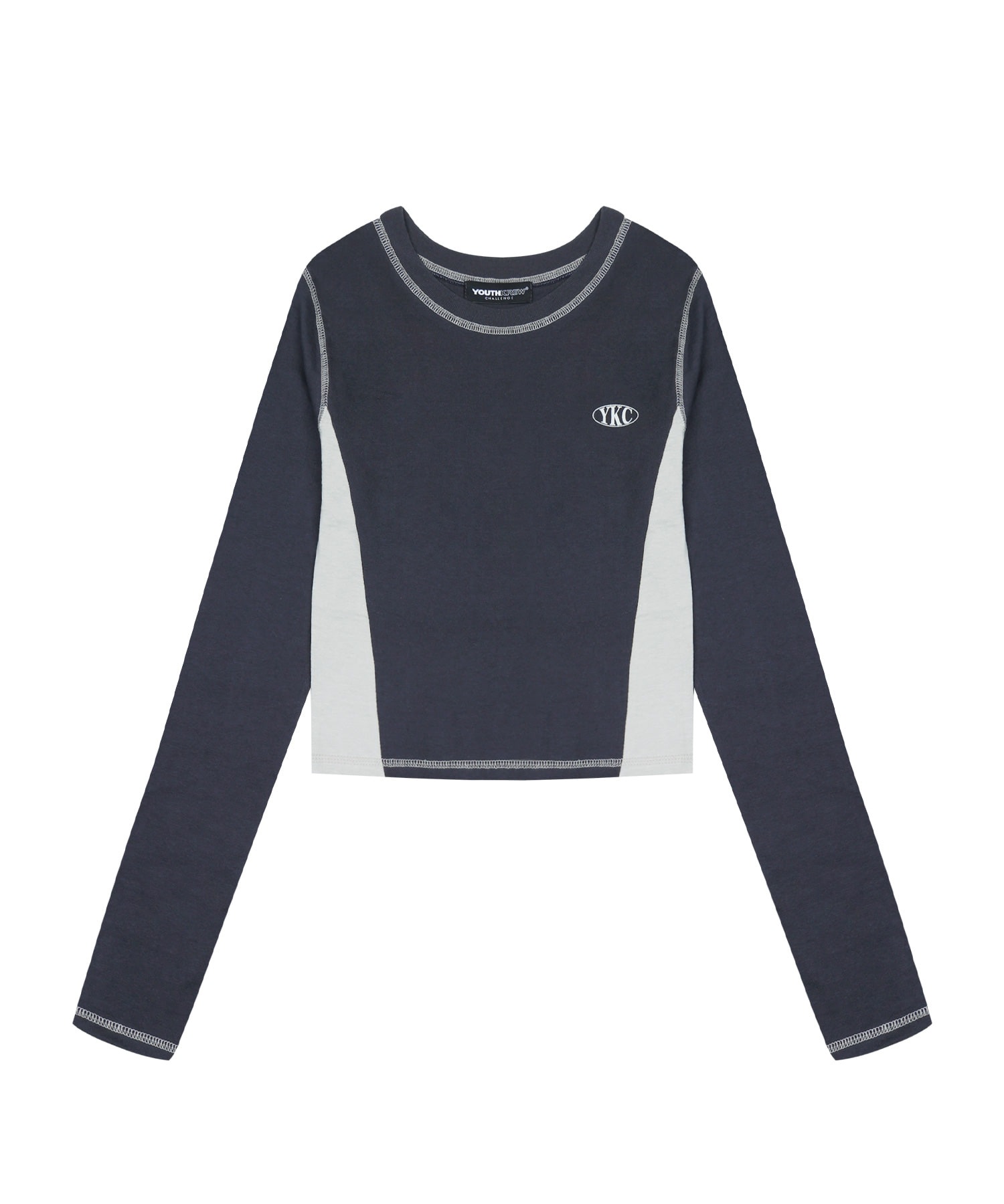 YK Oval Long Sleeve - Charcoal