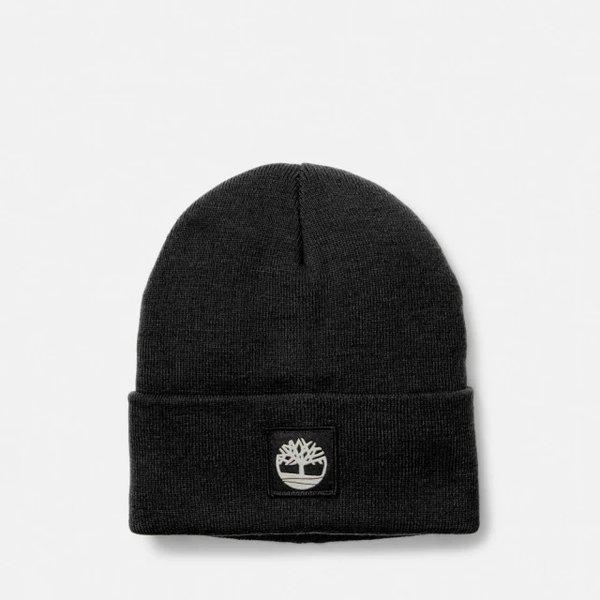 トーンパッチビーニー ブラック A65JA 001