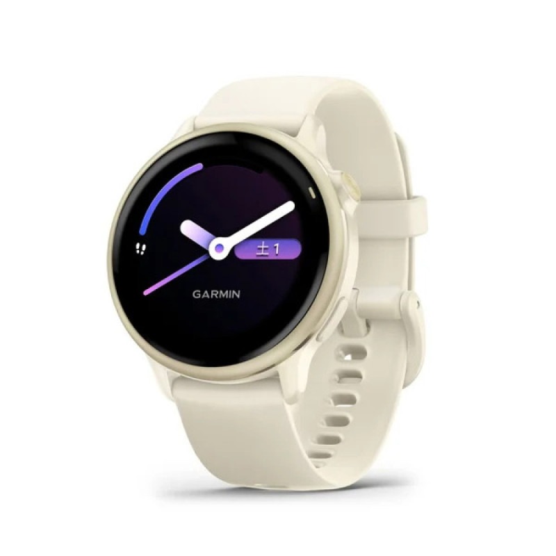 【国内正規品】vivoactive 6 Bone/Lunar Gold 010-02985-31