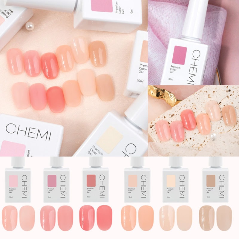 【CHEMI】スキントンカラーシロップジェル 6色セット