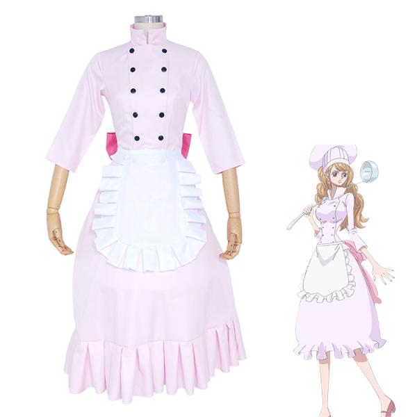 ワンピース シャーロット プリン コック服 コスプレ衣装 『ONE PIECE』