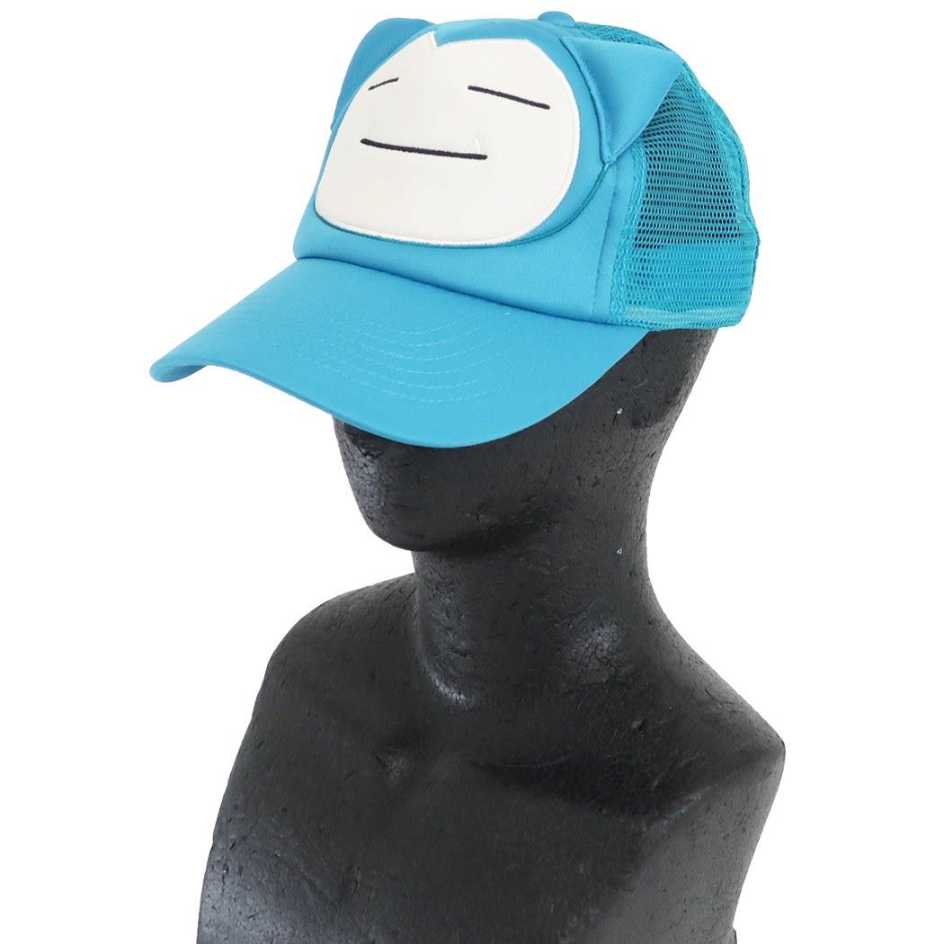 ポケモン 耳付き キャップ 野球帽子 カビゴン ポケットモンスター スモールプラネット メッシュキャ Bryanevans Com