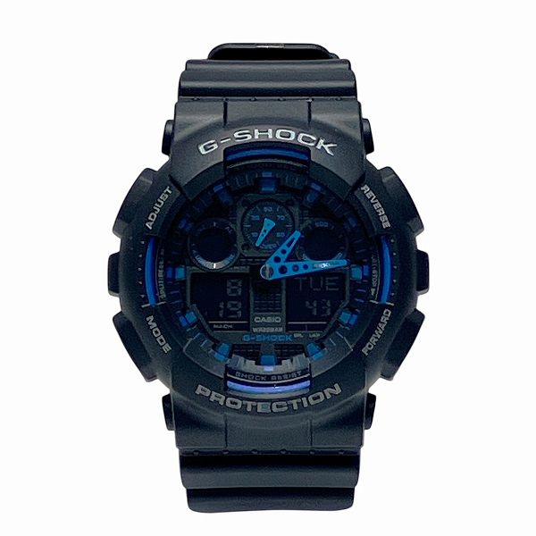 カシオ Gショック GA-100 クォーツ 時計 腕時計 メンズ 【中古】