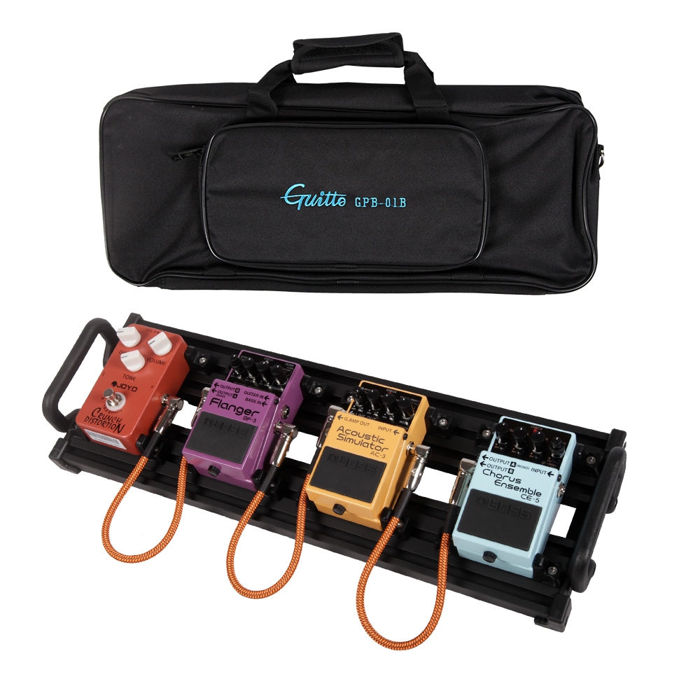 ギター エフェクターボード GPB-01B Sサイズ オリジナル収納ケース付き 8,395円