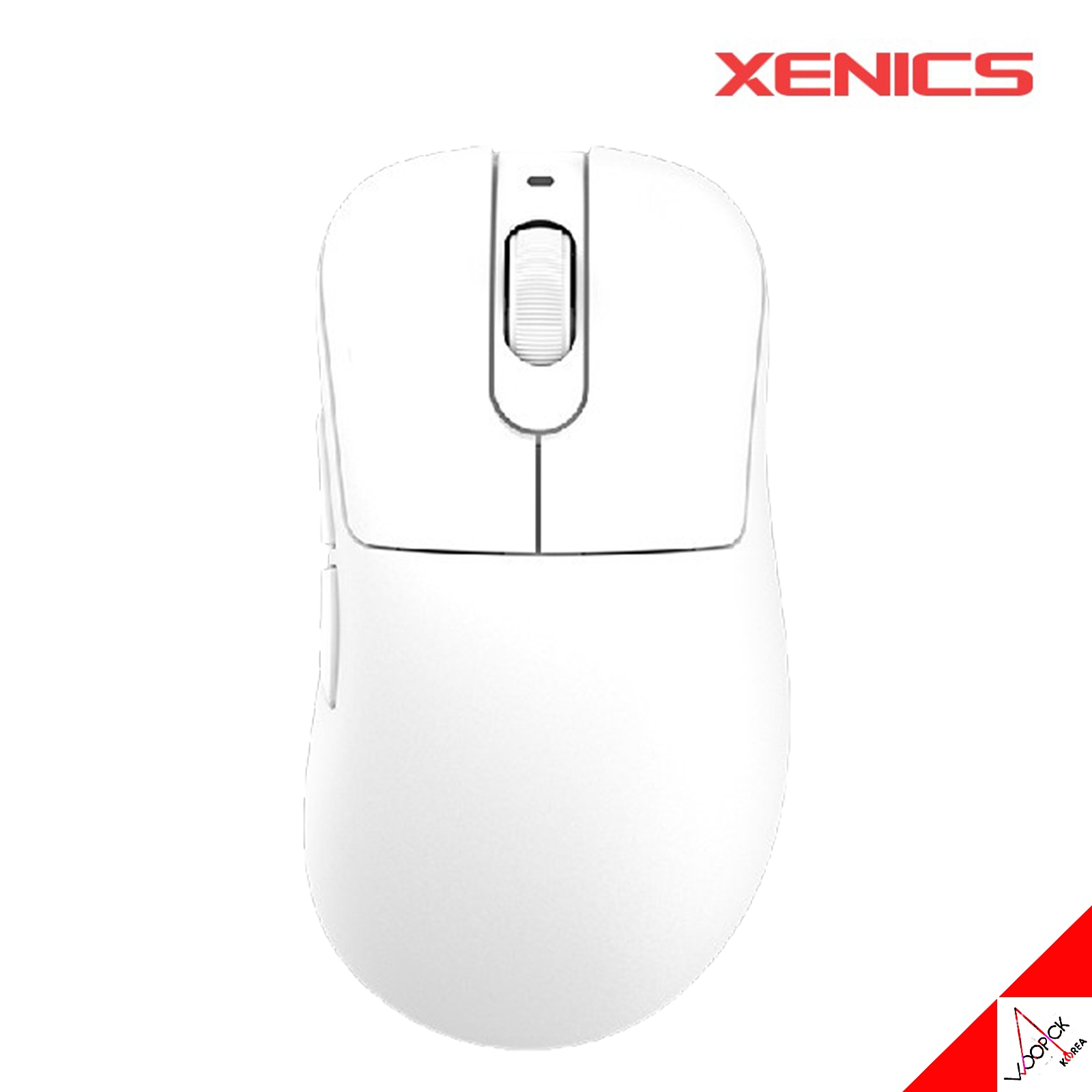 [韓国公式/2025.02 NEW] Xenics/タイタン G 8K エア/超軽量/プロ向き/ゲーミング マウス/ワイヤレス マウス/26000DPI 8000Hz PMW3395/新型/白色