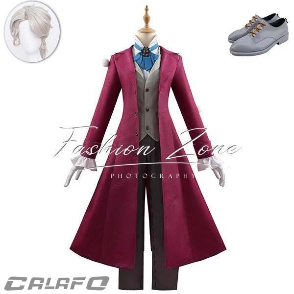IdentityV 第五人格 風 作曲家 フレデリック・クレイバーグ コスプレ衣装 ウィッグ 靴 cosplay ハロウィン 演出服 変装