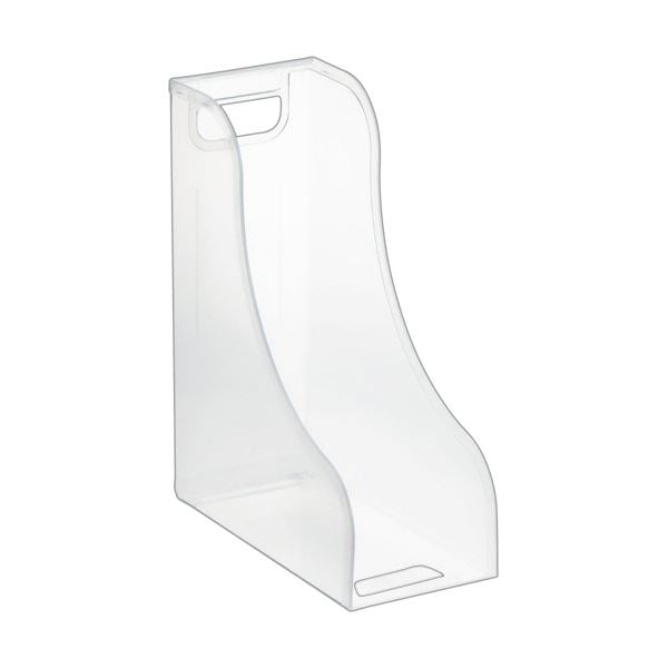 (まとめ) ナカバヤシ ファイルボックス A4クリア FB-E6E-CR 1個 (×30セット)