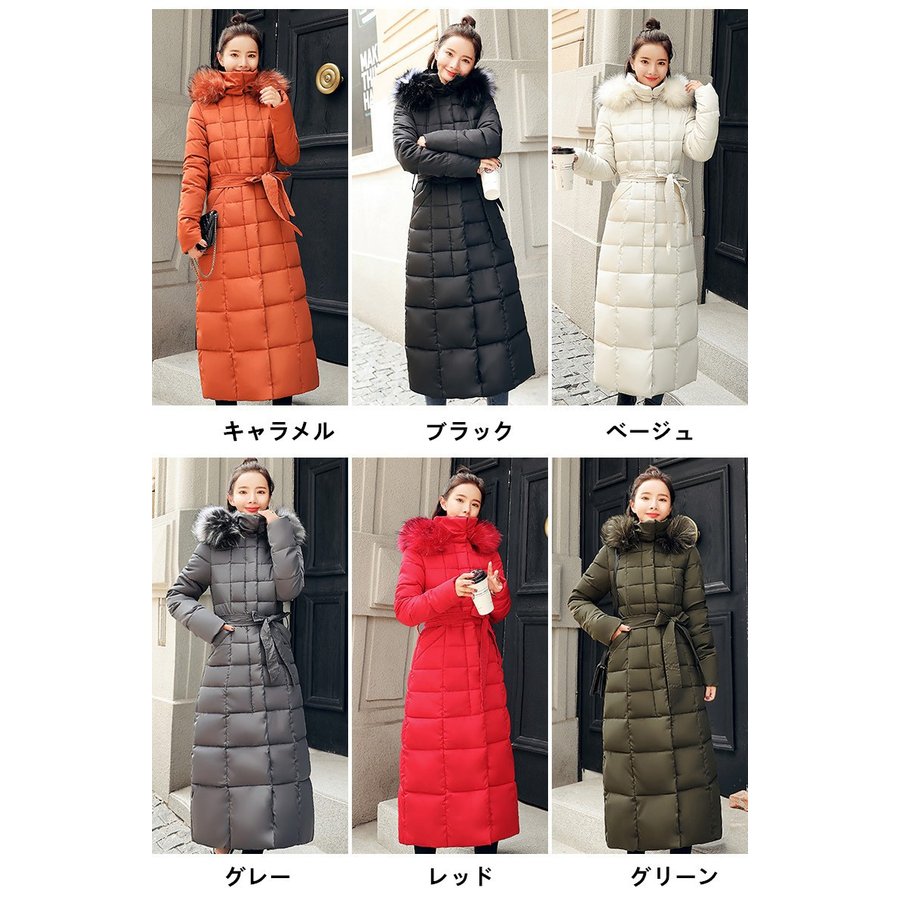 ダウンジャケット ダウンコート ロング丈 秋冬用 レディース アウター 暖かい 防風防寒 オシャレ