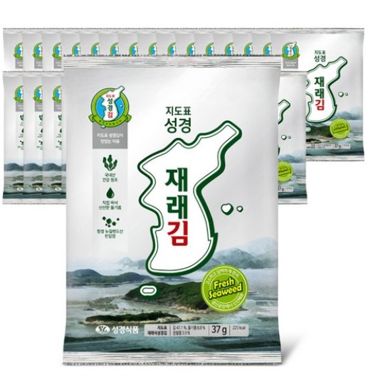 地図表聖書 在来チヂミ 37g x 20個