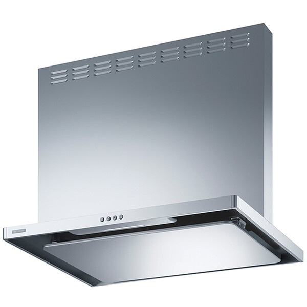 ASR-3A-7526LSI シルバーメタリック スタンダード レンジフード 間口750mm 高さ600mm 左排気 前幕板付属横幕板別売