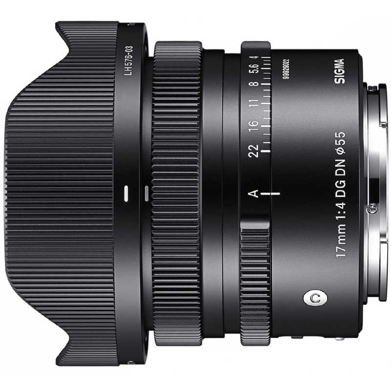 シグマ　カメラレンズ (ソニーE用/フルサイズ対応)　Contemporary 17mm F4 DG DN